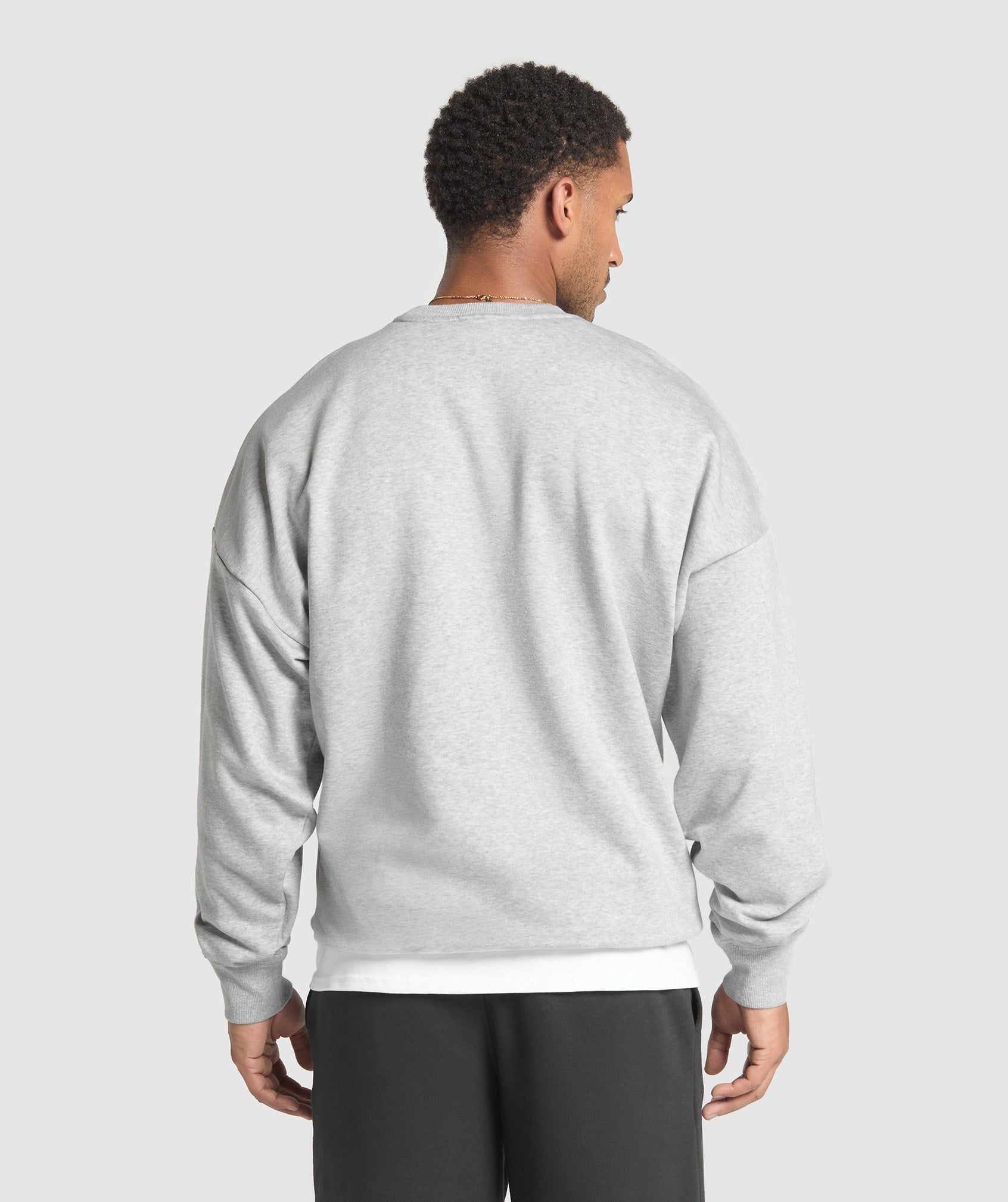 Oversized Crest Crew