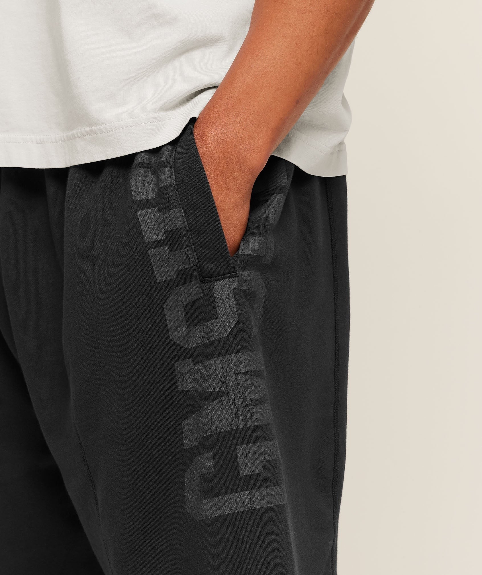 Accent Graphic Sweat Shorts