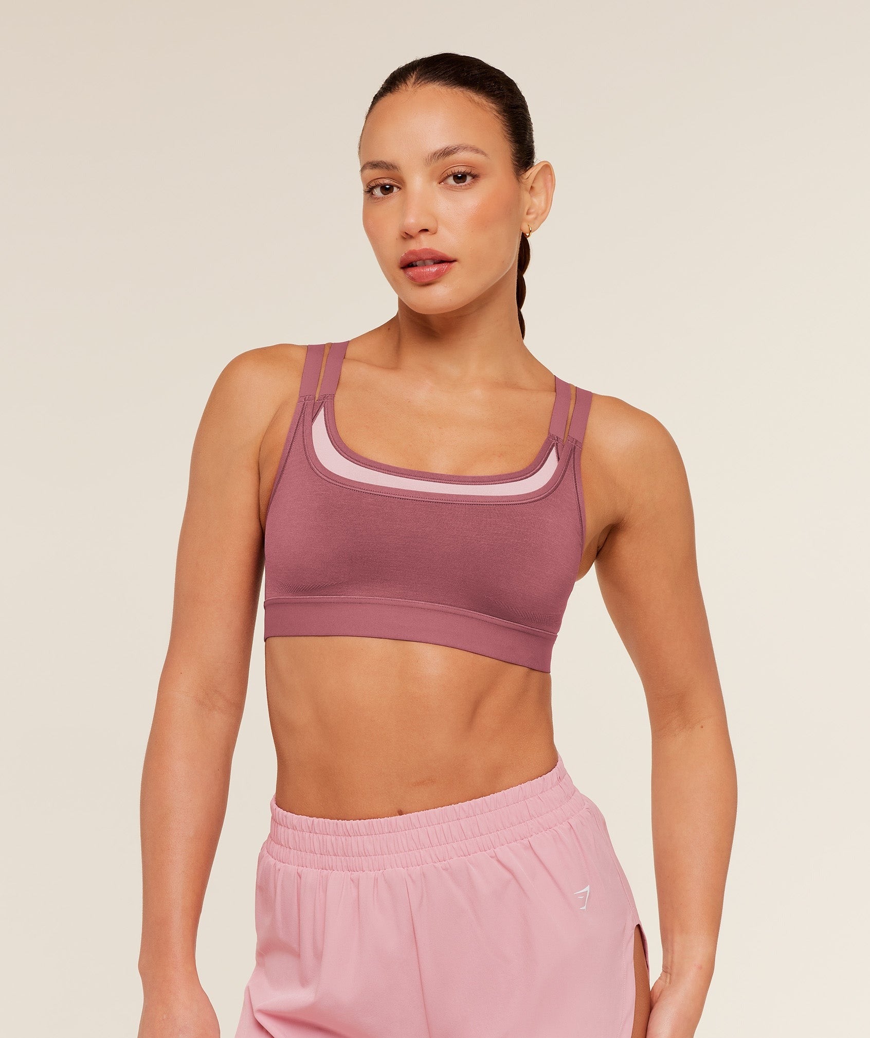 Interval Seamless Medium Support  Sports Bra
