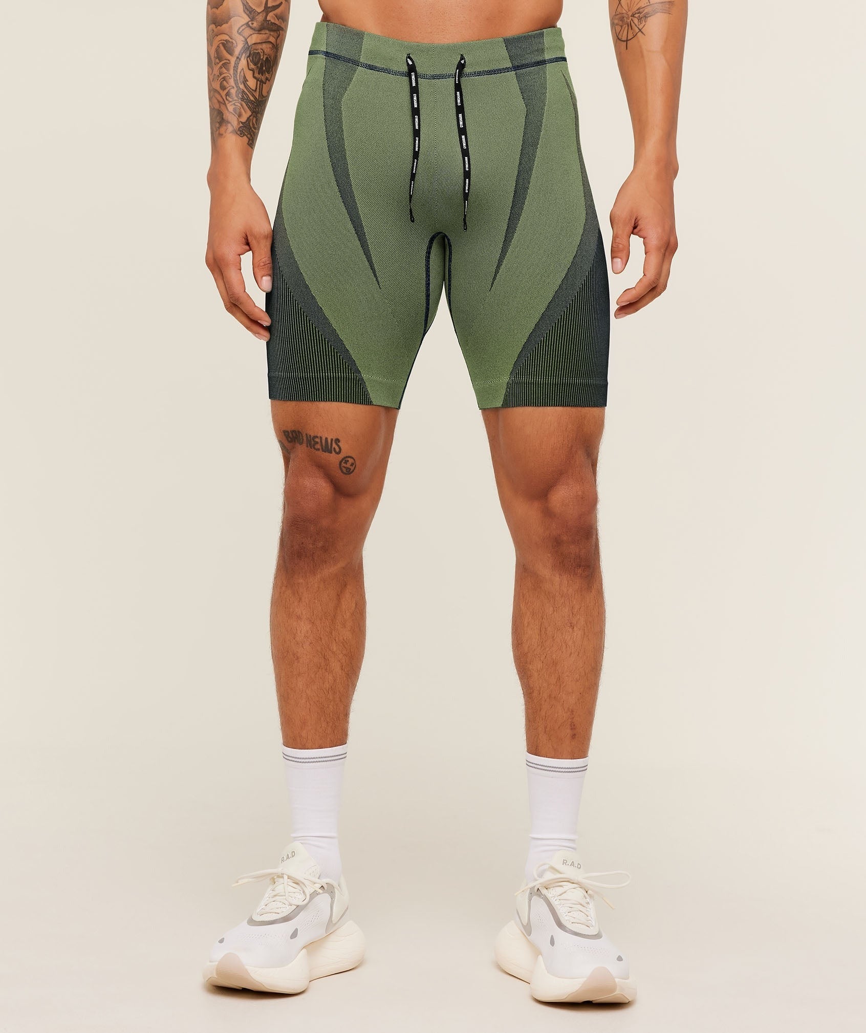 Seamless Running Half Tight