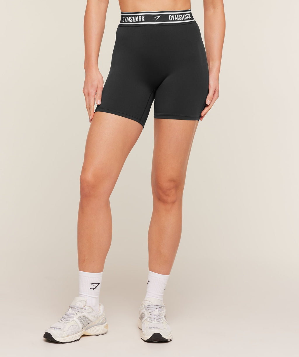 Waistband Logo Shorts