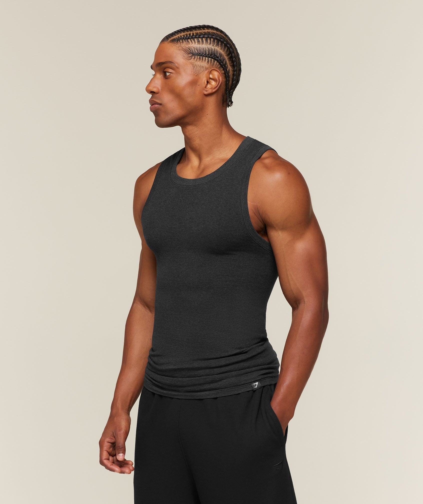Cotton Seamless Sleeveless Top