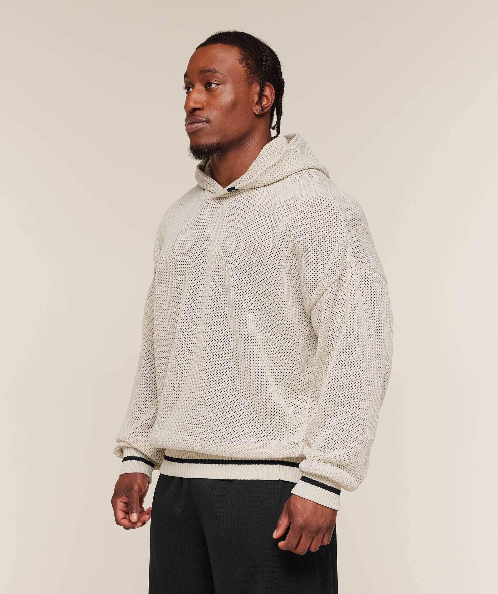 Collective Crochet Style Hoodie