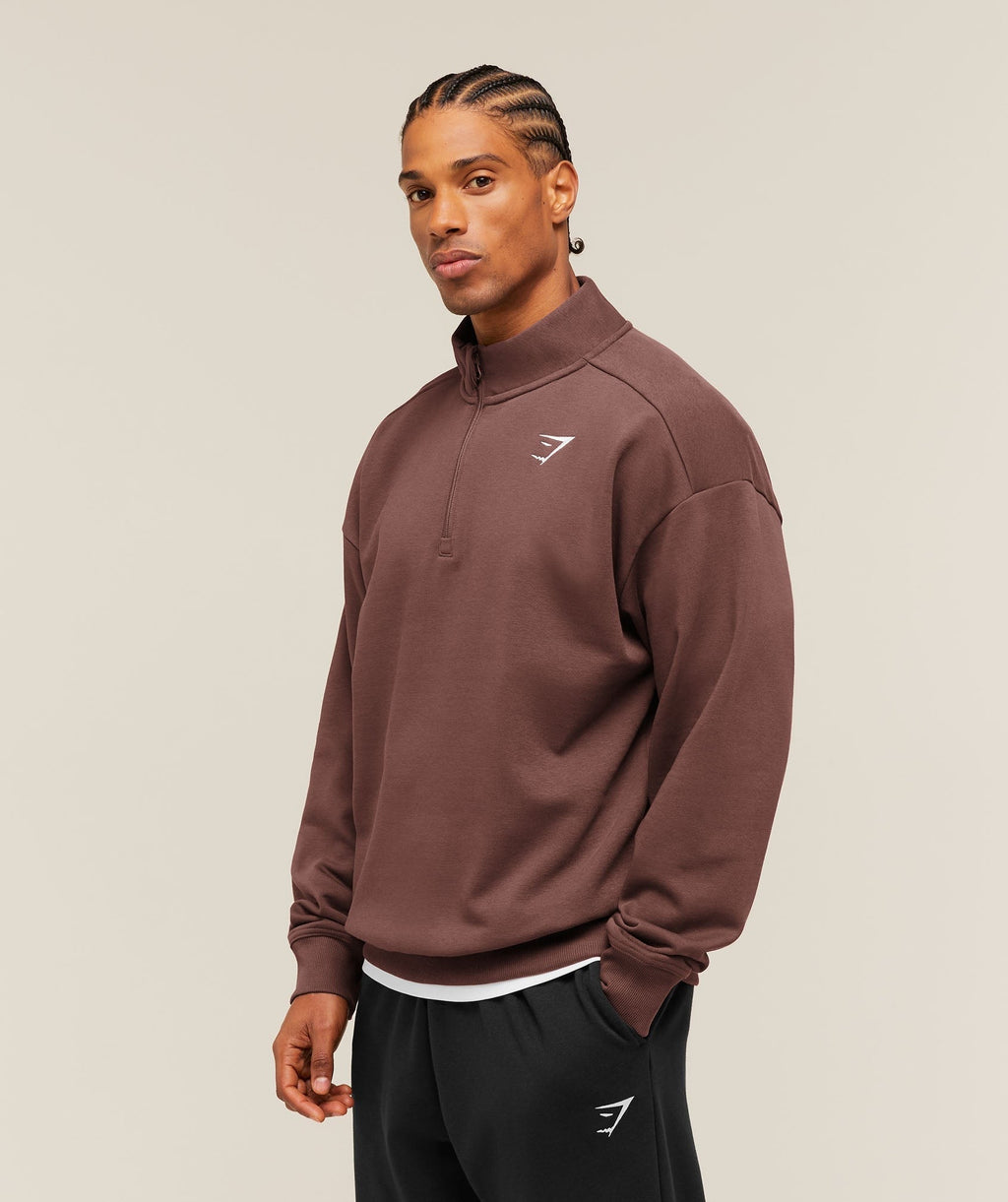 Crest Oversized 1/4 Zip