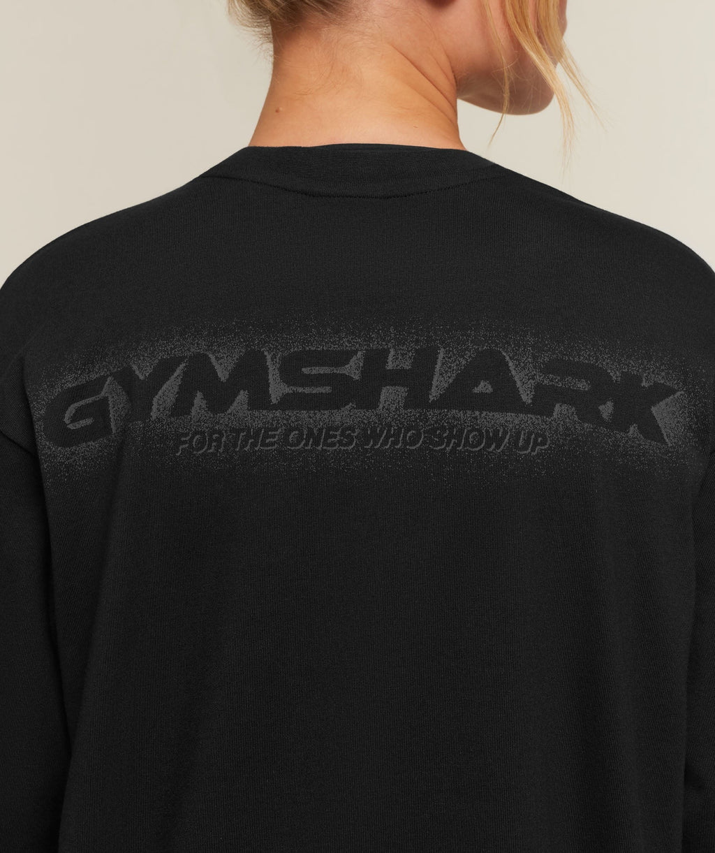 For The Ones Who Show Up Graphic Long Sleeve Top