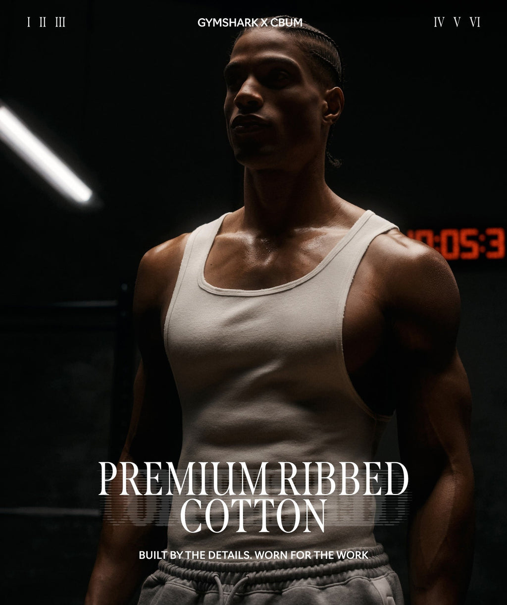 Gymshark x CBUM Ribbed Tank