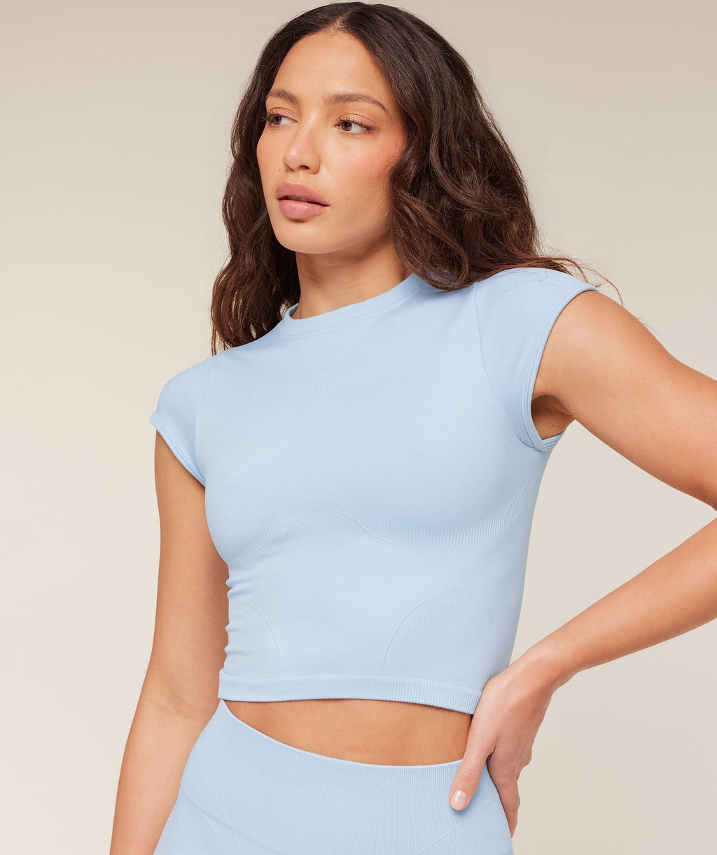 Poise Crew Neck Short Sleeve Top