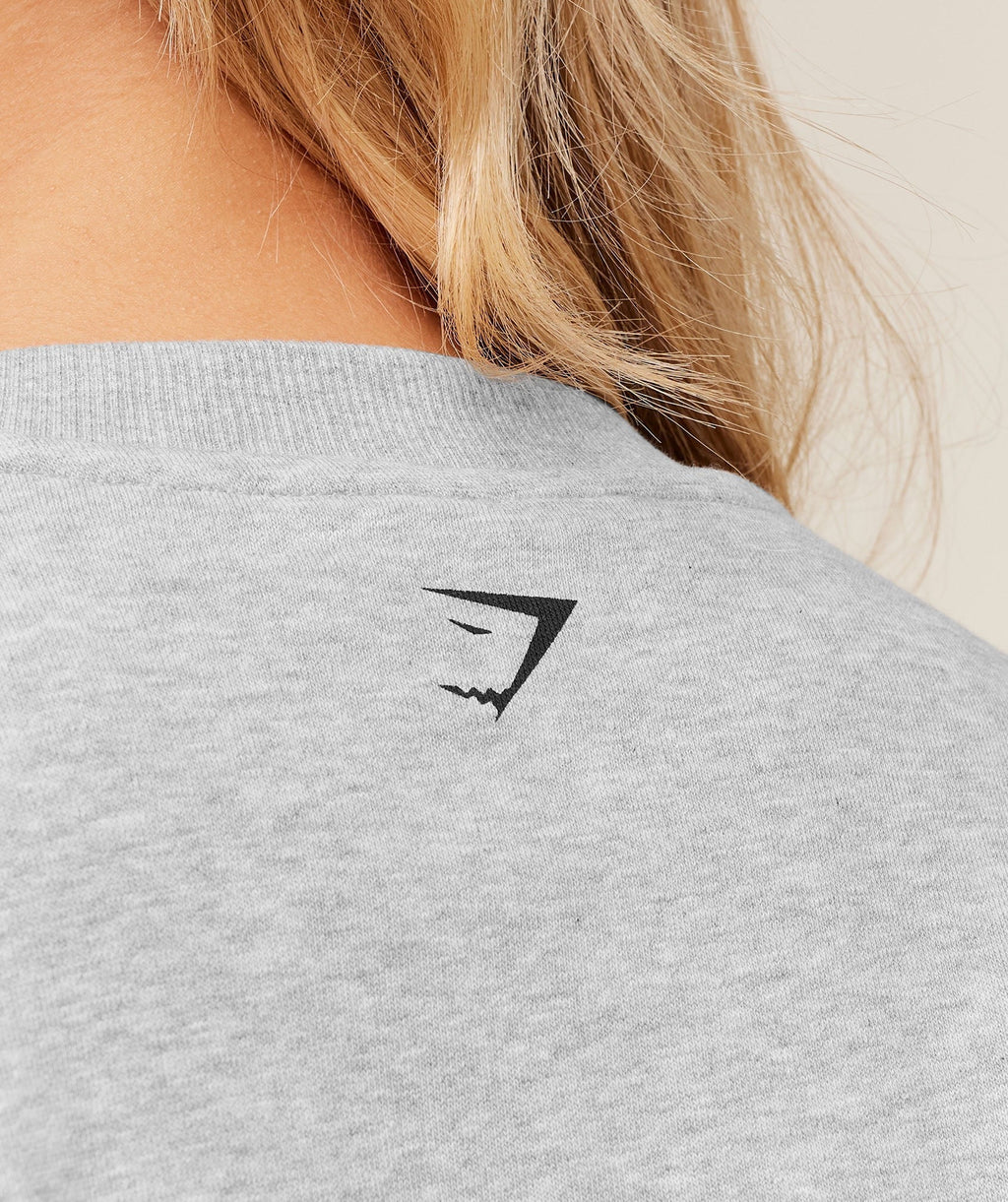 Worn Crest Graphic Sweatshirt