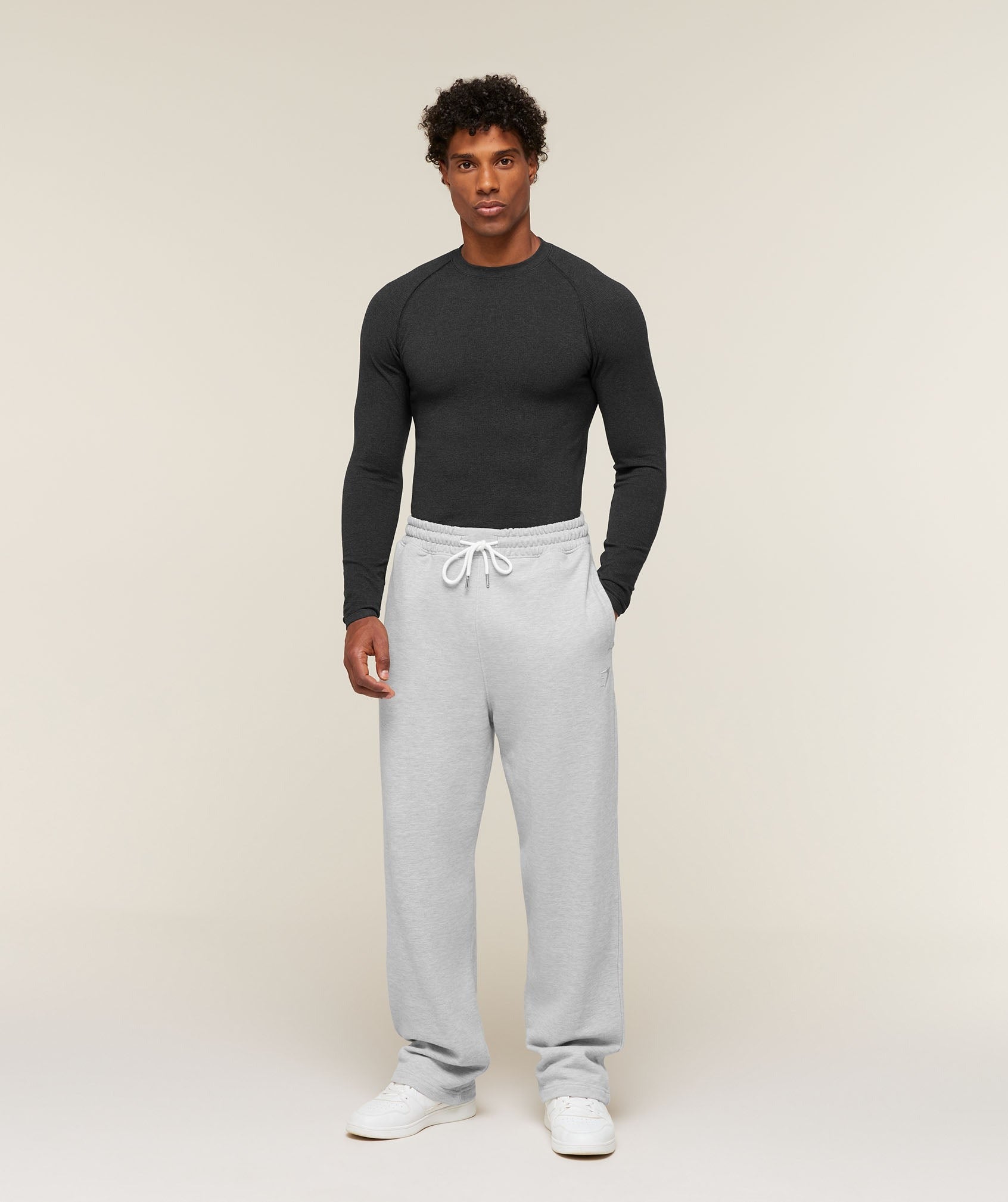 Cotton Seamless Long Sleeve T-Shirt