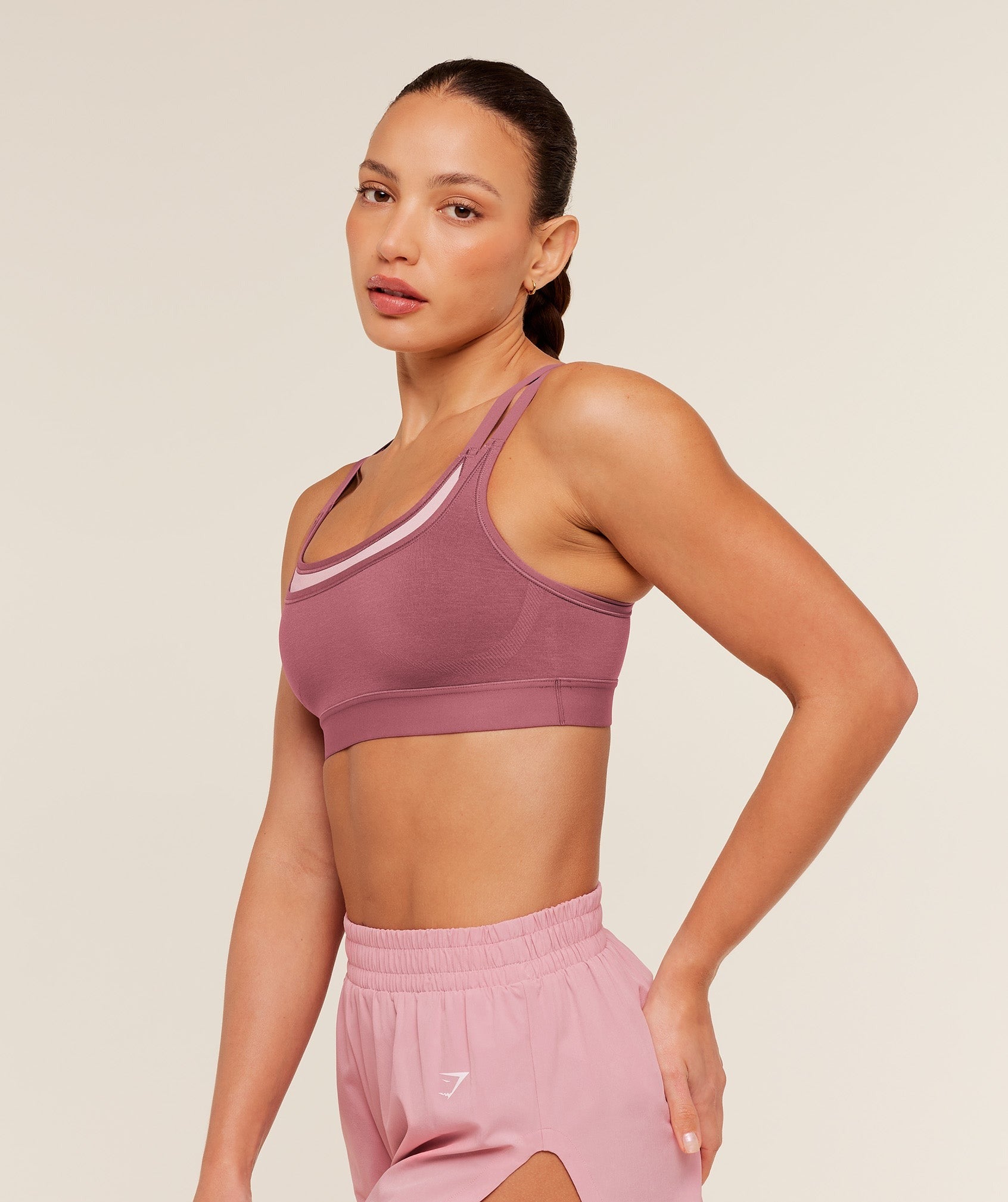 Interval Seamless Medium Support  Sports Bra