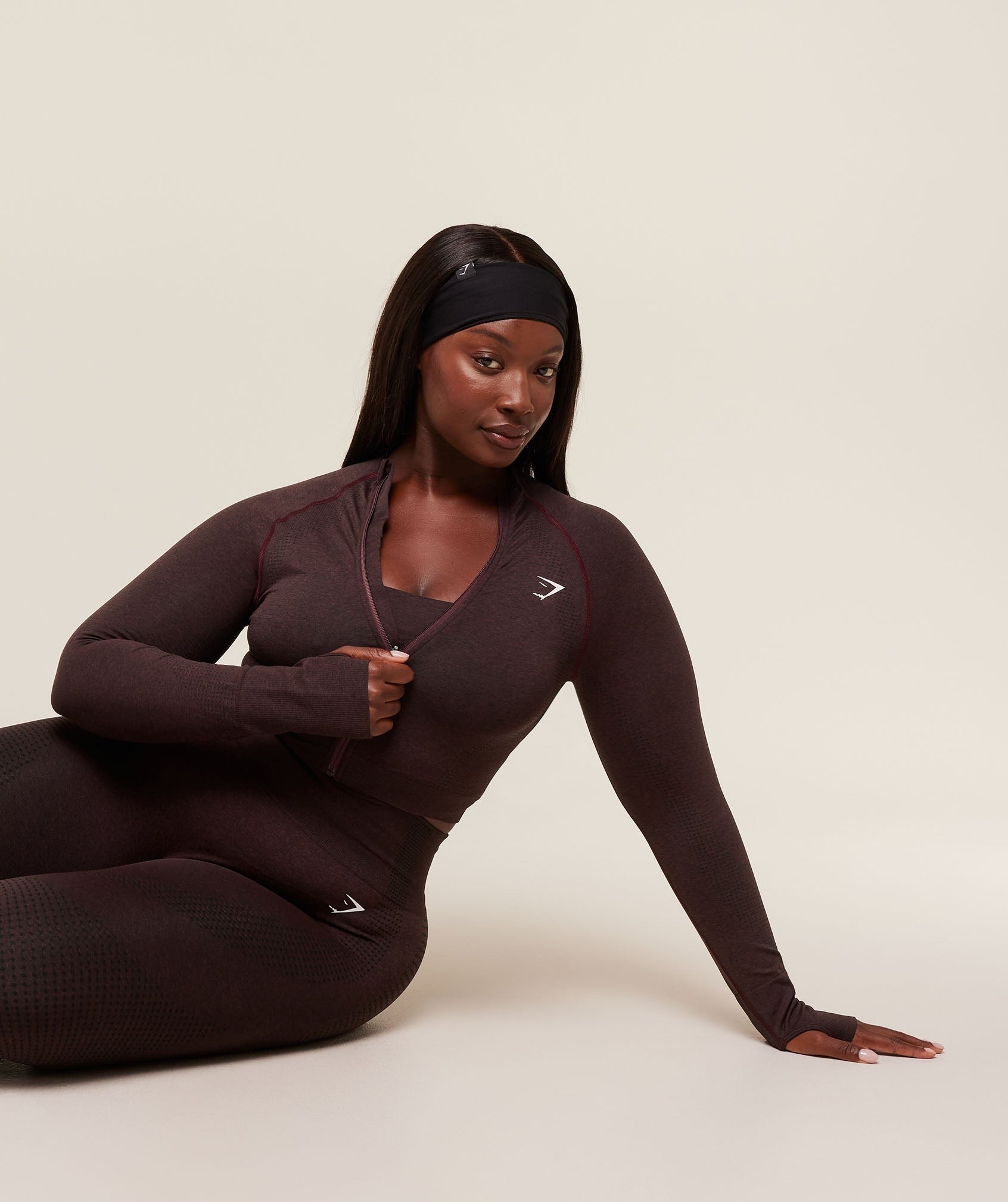Vital Seamless Midi Zip 2.0 Pullover