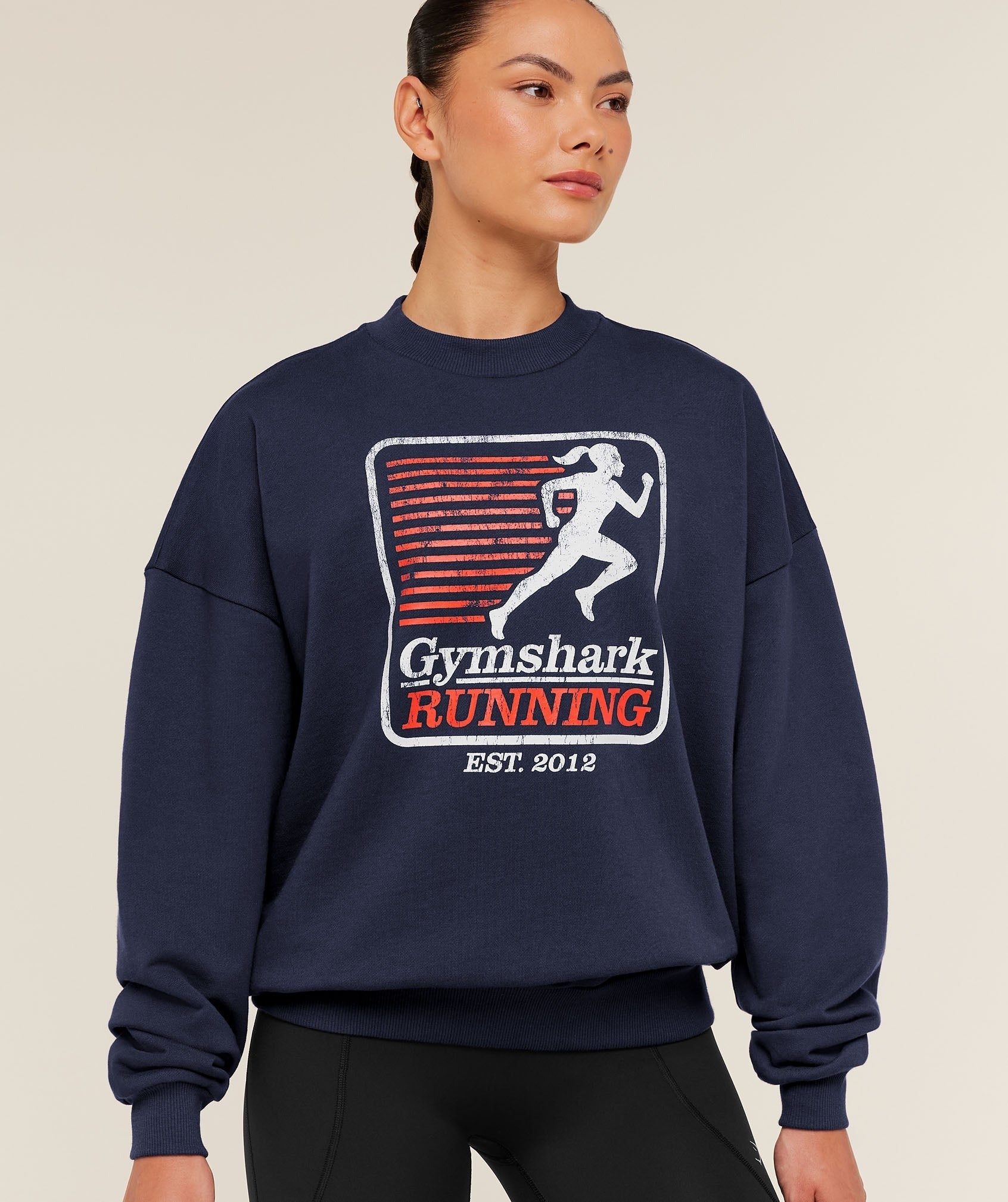 Run Club Graphic Sweatshirt
