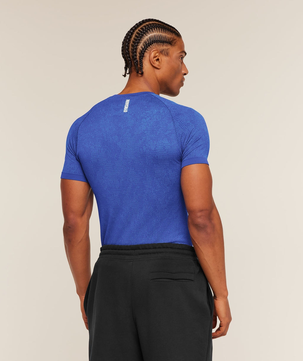 Geo Seamless Grid T-Shirt