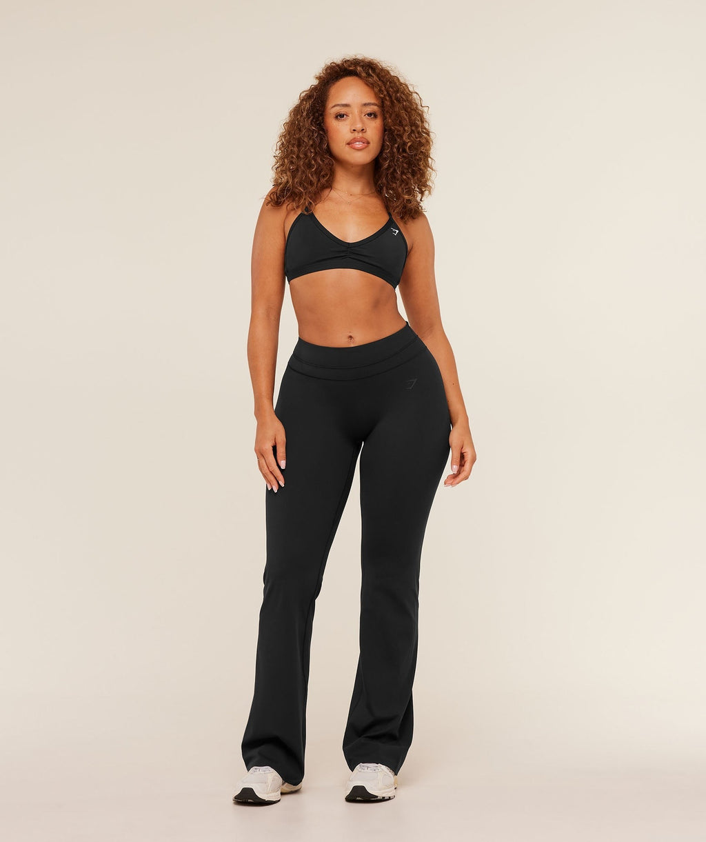 Whitney Mid-High Rise Flared Leggings