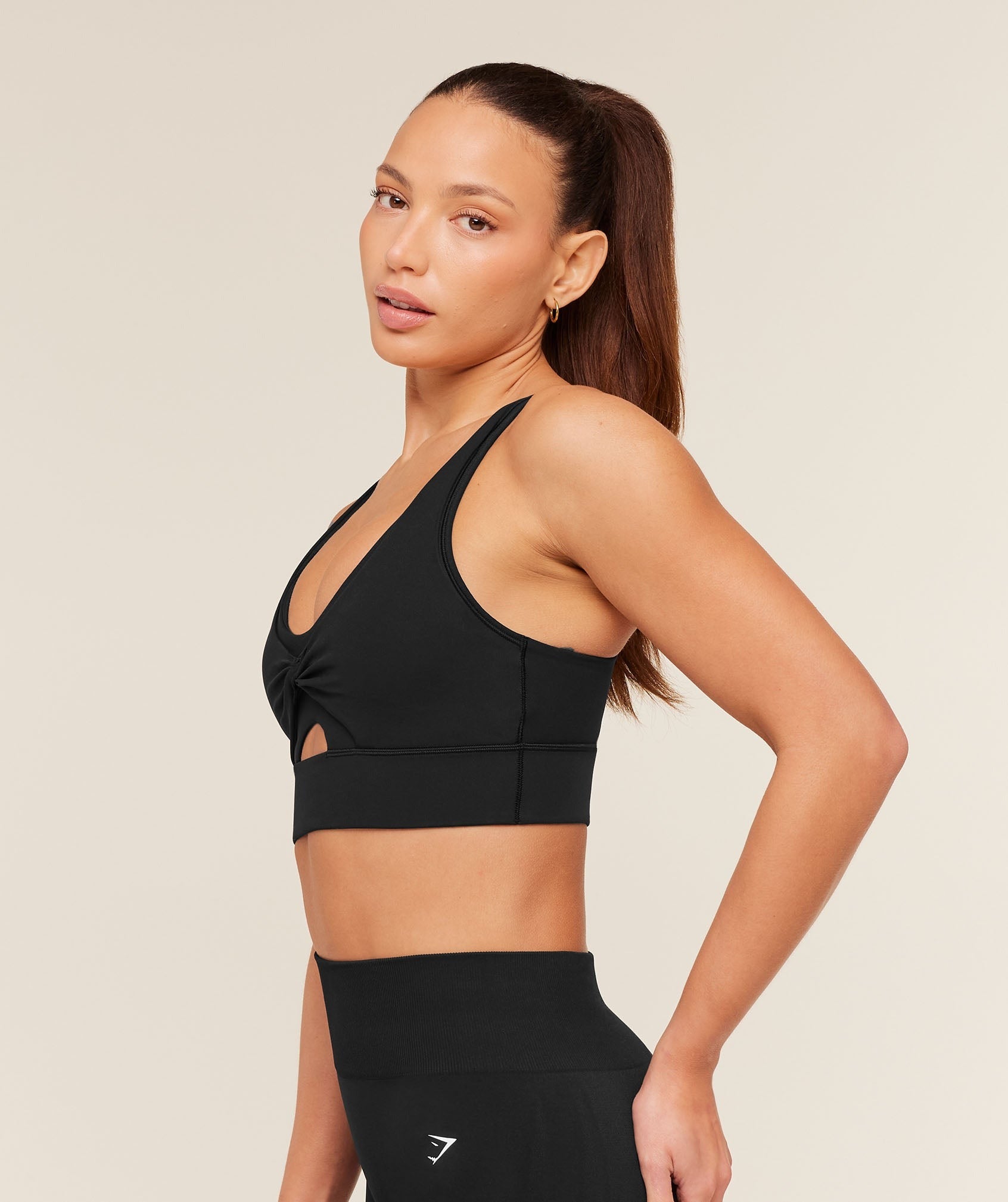 Twist Front Sports Bra