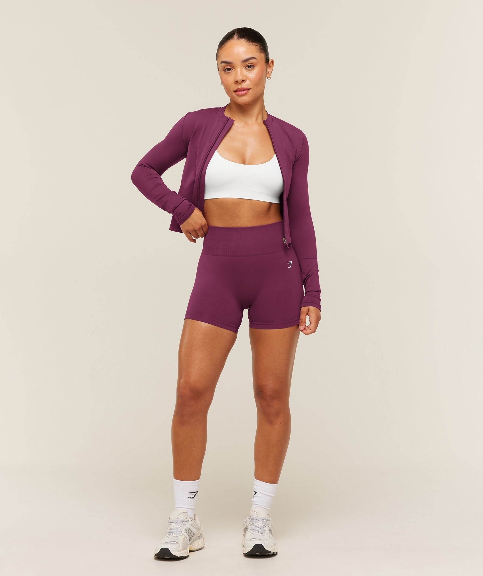 Everyday Seamless Zip Tracktop