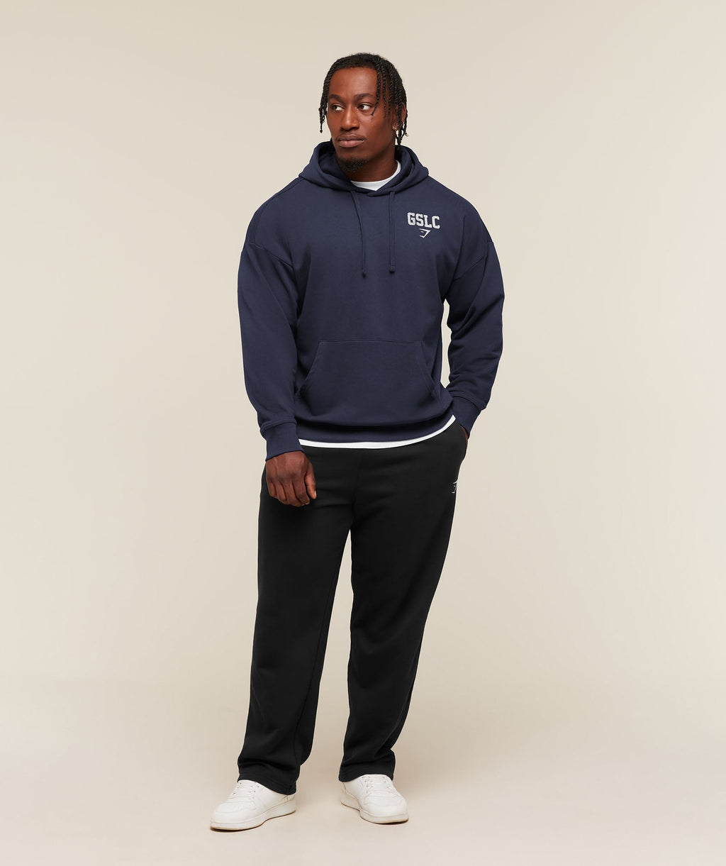 Faded Collegiate Graphic Hoodie
