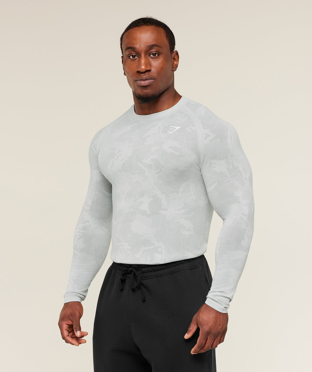 Geo Seamless Long Sleeve T-Shirt