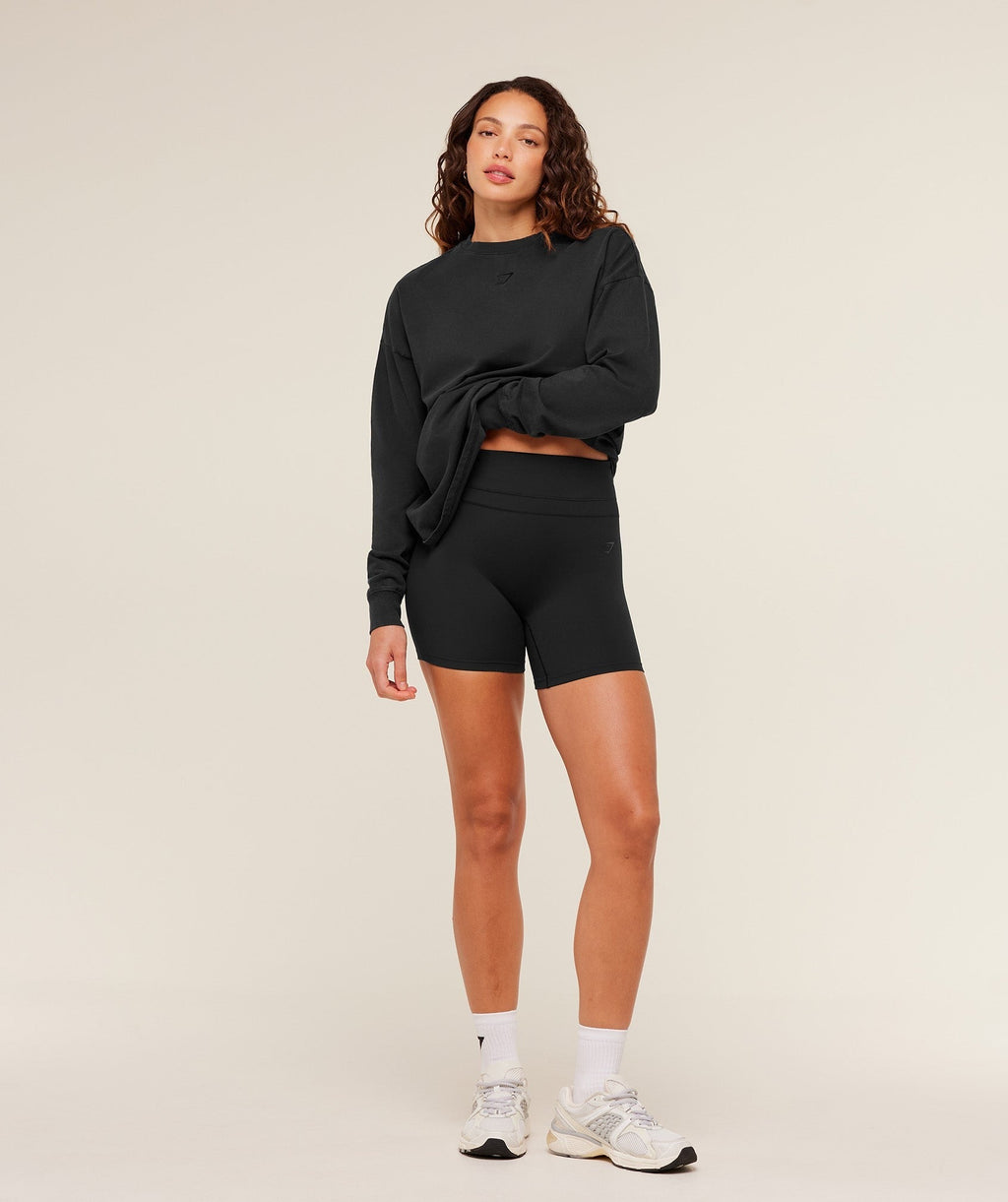Power Washed Long Sleeve Top