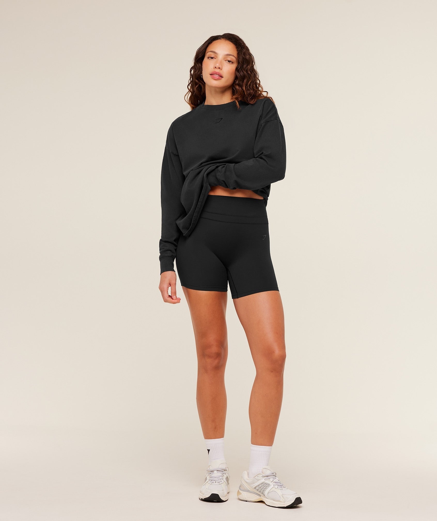 Power Washed Long Sleeve Top