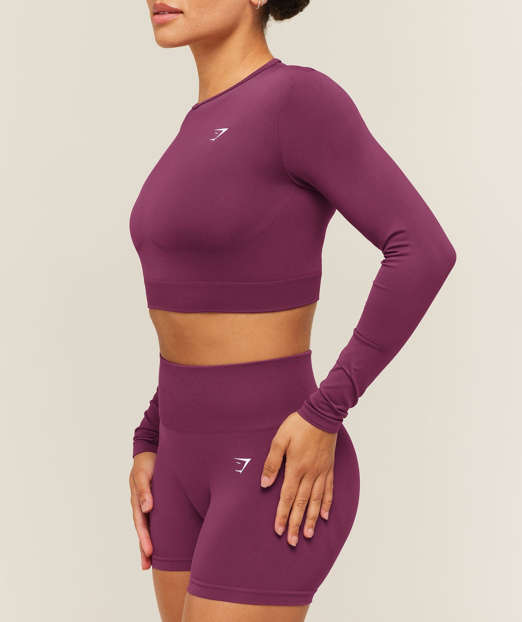 Everyday Seamless Long Sleeve Crop Top