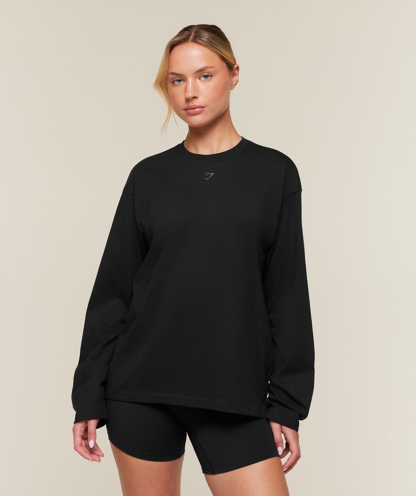 For The Ones Who Show Up Graphic Long Sleeve Top