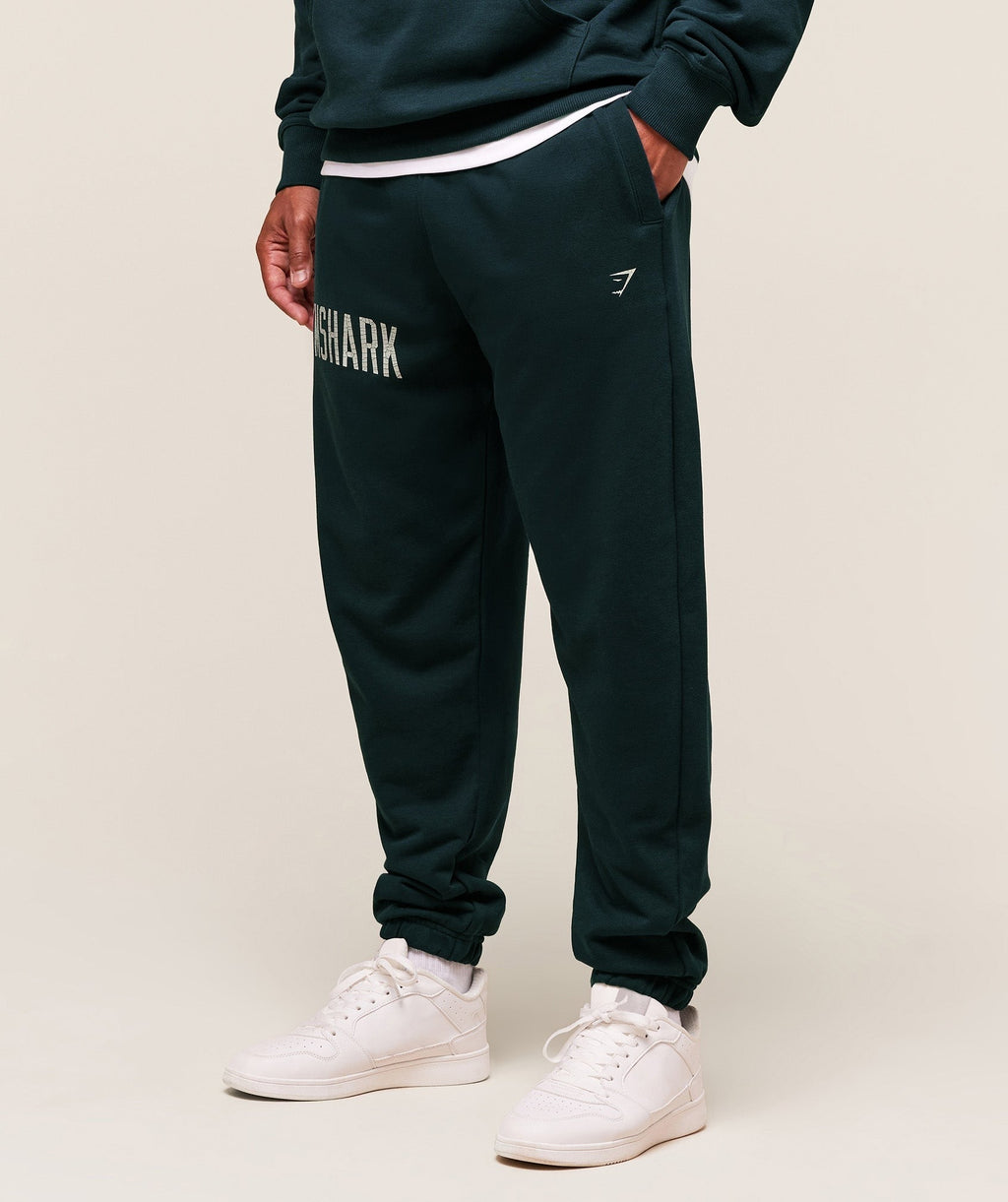 Worn Graphic Joggers