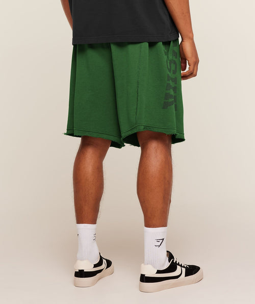 Accent Graphic Sweat Shorts