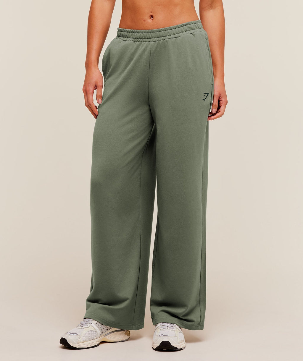 Lifting Dipped Waistband Pants