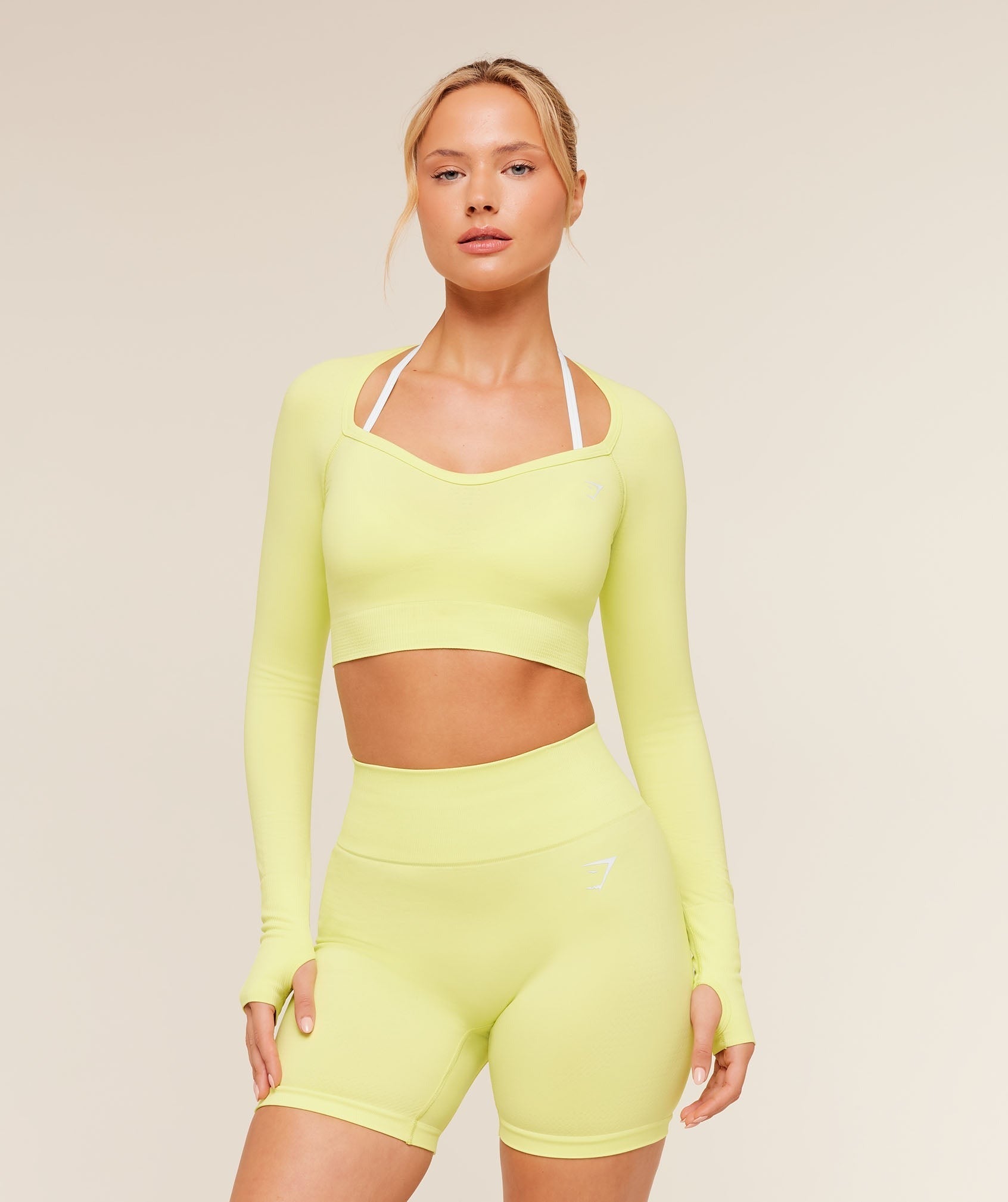 Vital Sweetheart Neck Crop Top