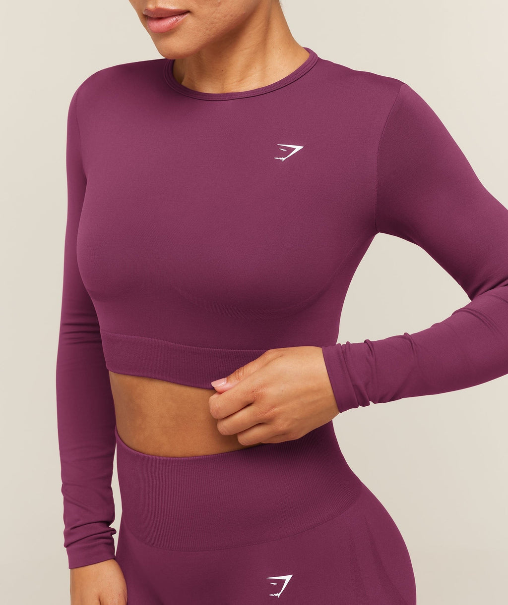 Everyday Seamless Long Sleeve Crop Top