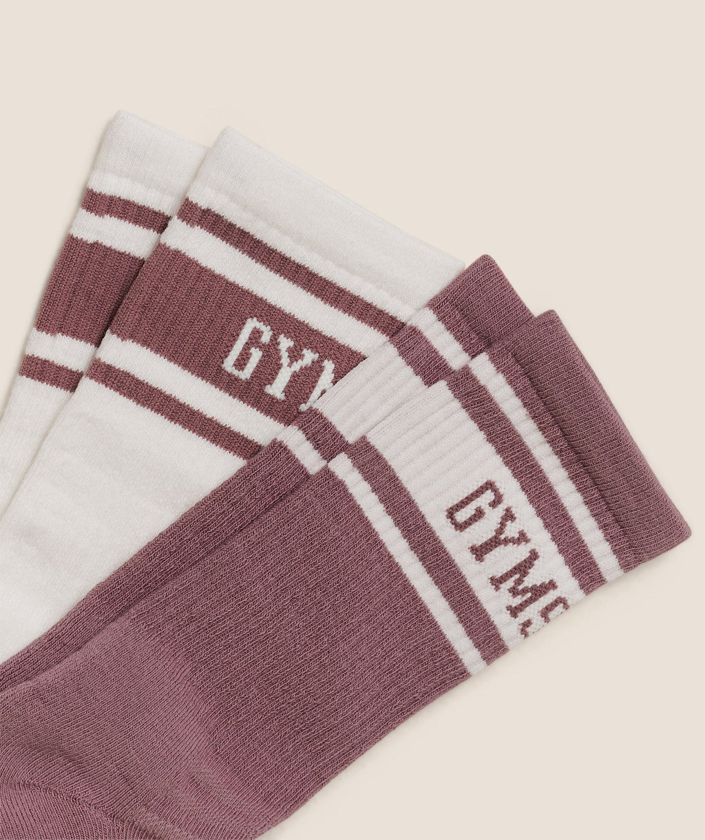 Collegiate Crew Sock 2pk