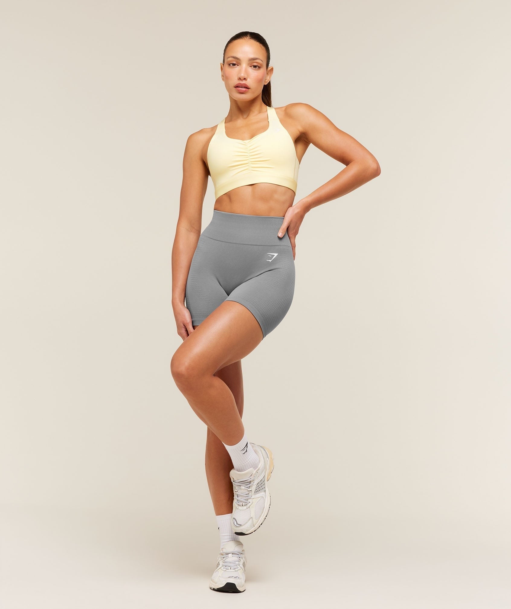 High Support Ruched Sports Bra