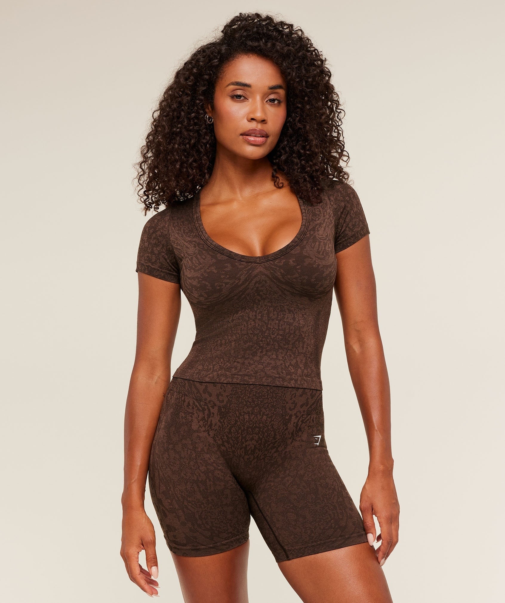 Adapt Animal X Whitney Short Sleeve Top