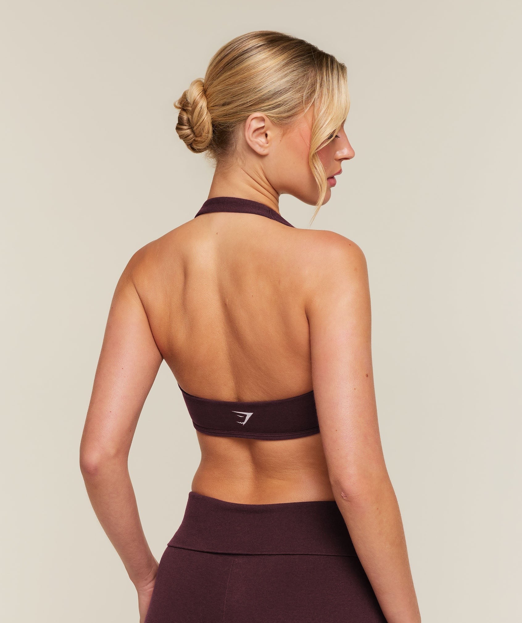 CottonMove™ Halterneck Sports Bra