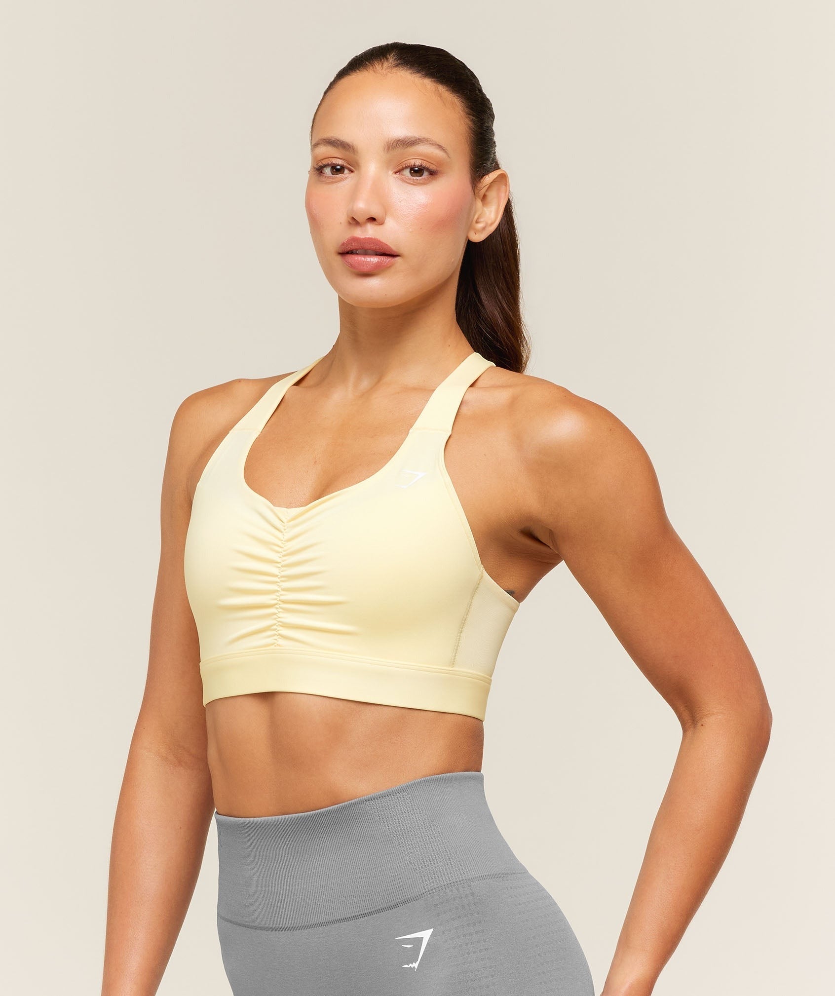 High Support Ruched Sports Bra