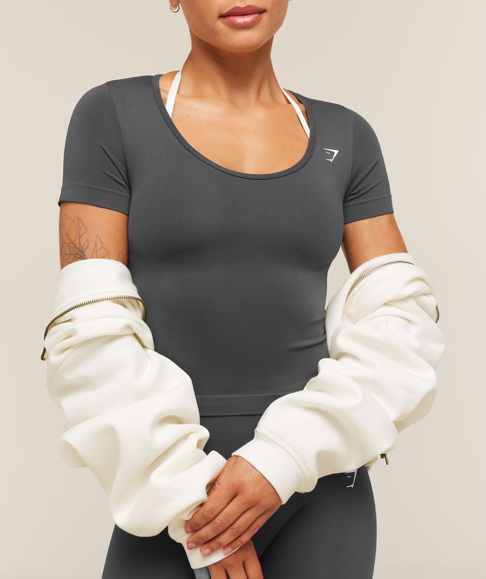 Everyday Seamless Tight Fit Crew Neck Tee