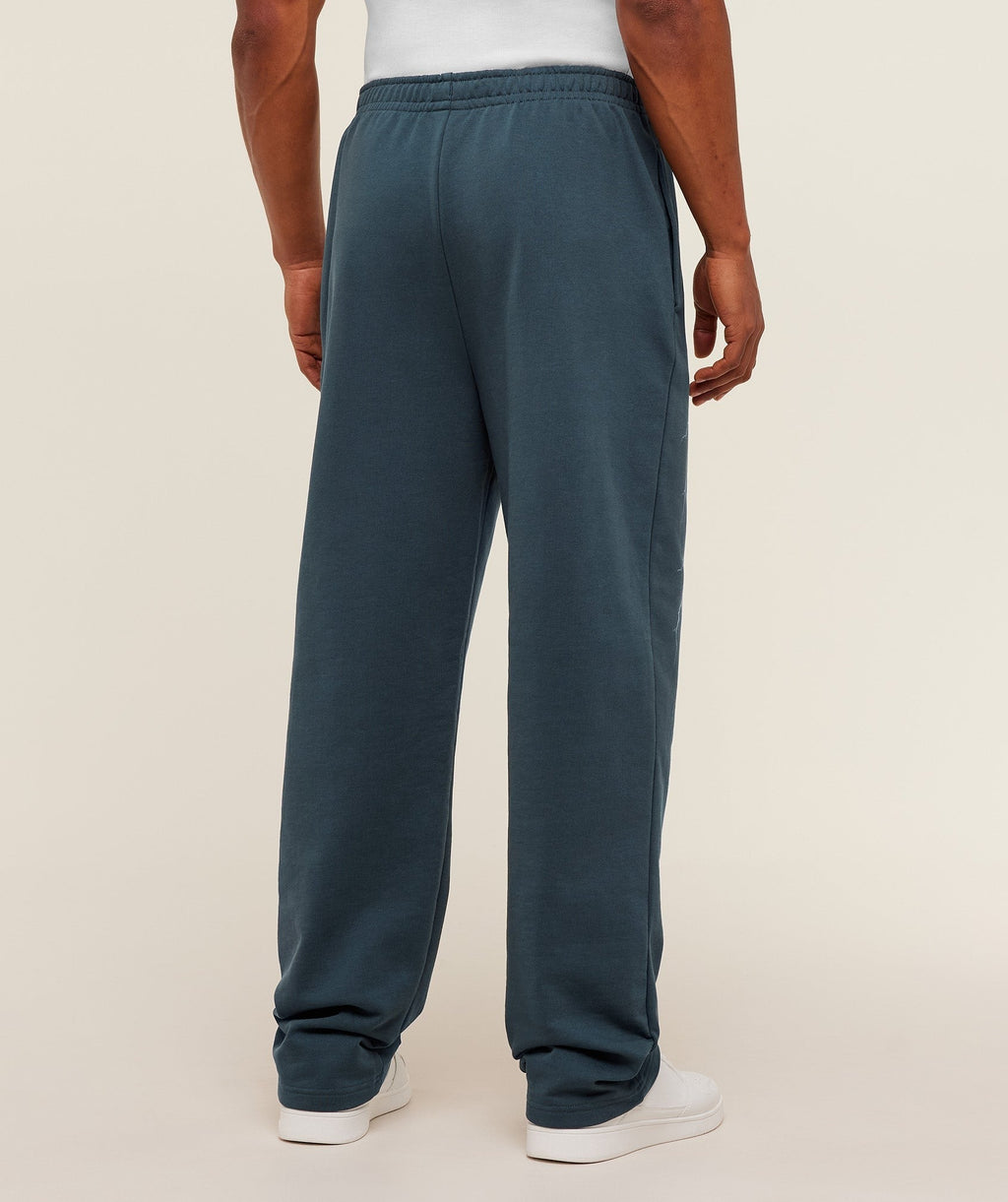 Eagle Band Style Graphic Straight Leg Pants
