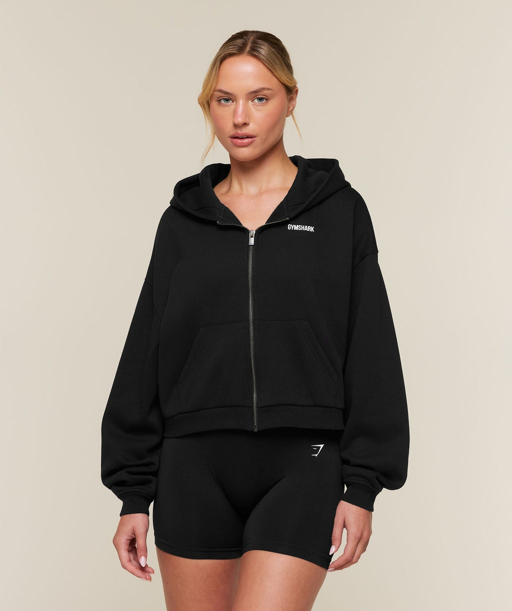 Cosy Luxe Zip Through Hoodie