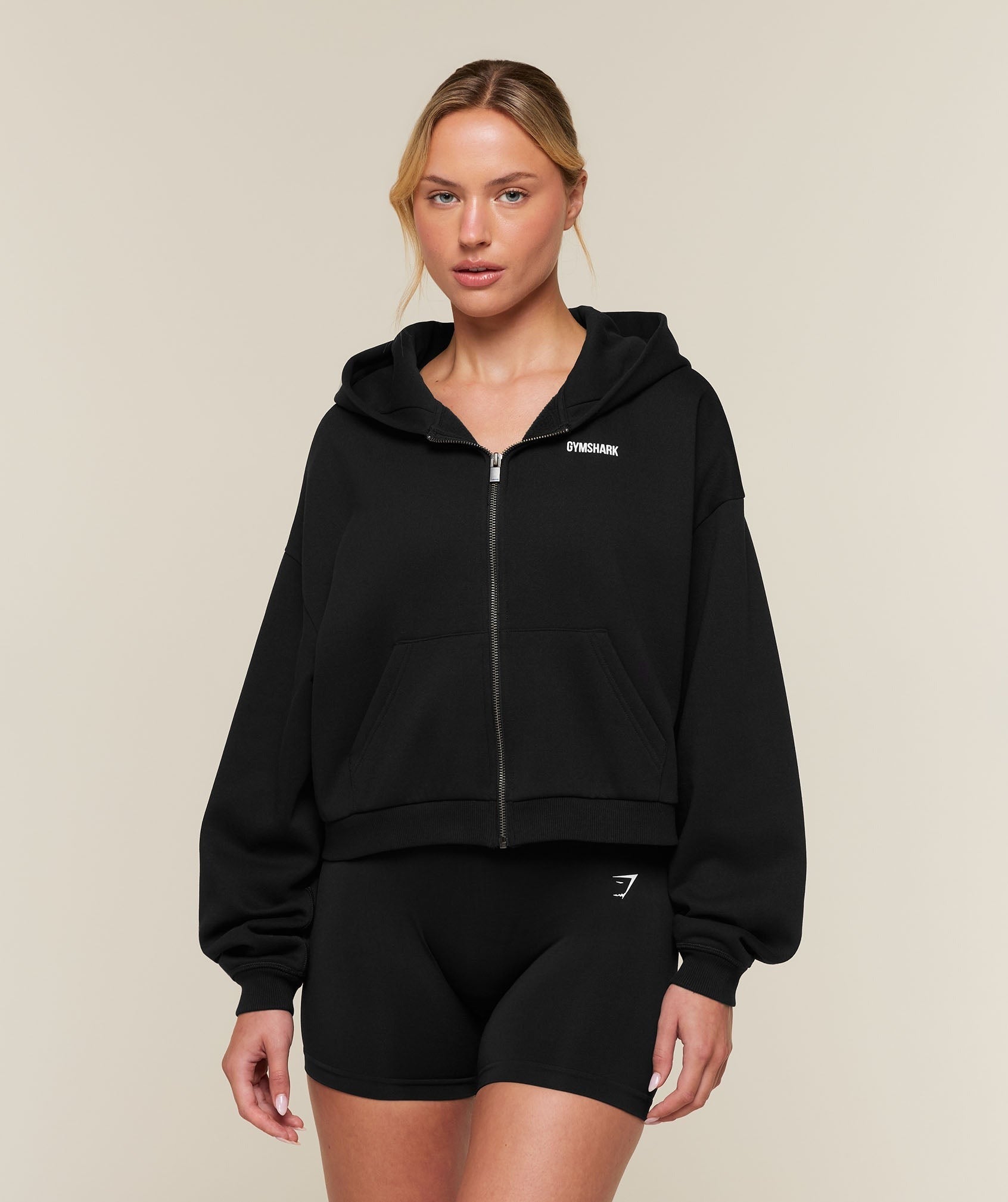 Cosy Luxe Zip Through Hoodie