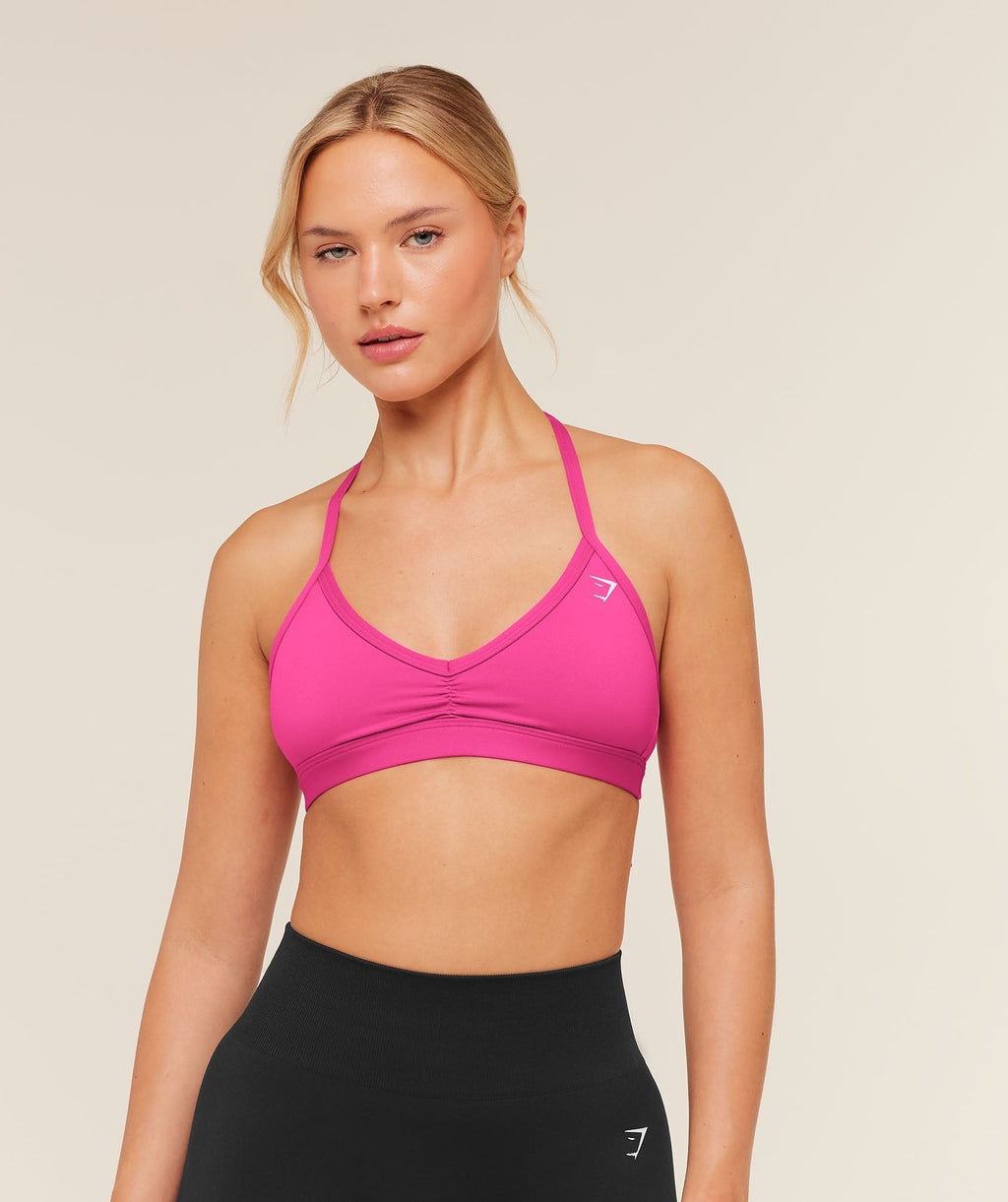 Minimal Halterneck Sports Bra