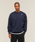 Oversized Crest Crew