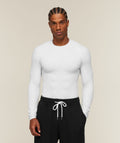 Cotton Seamless Long Sleeve T-Shirt