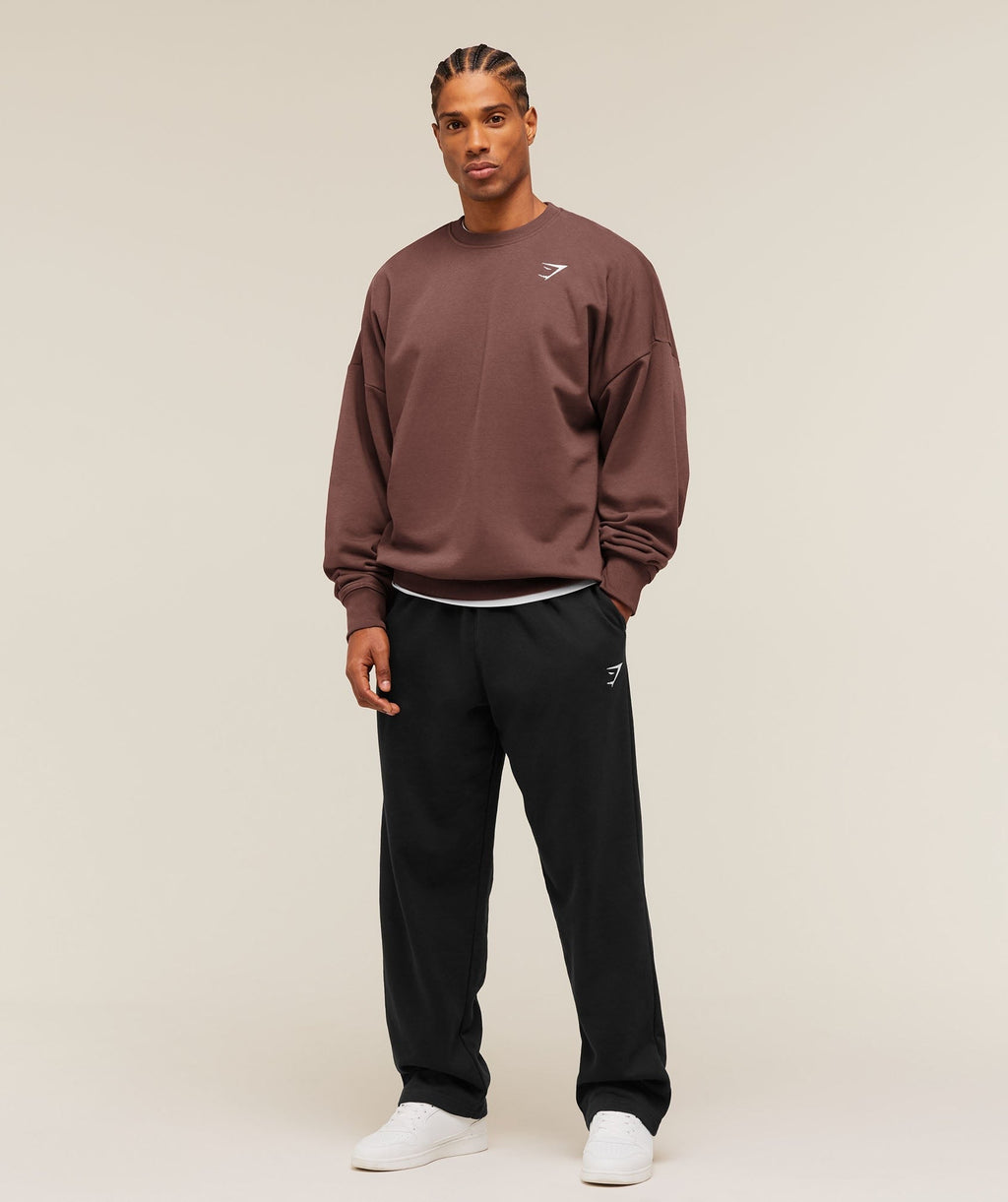 Oversized Crest Crew