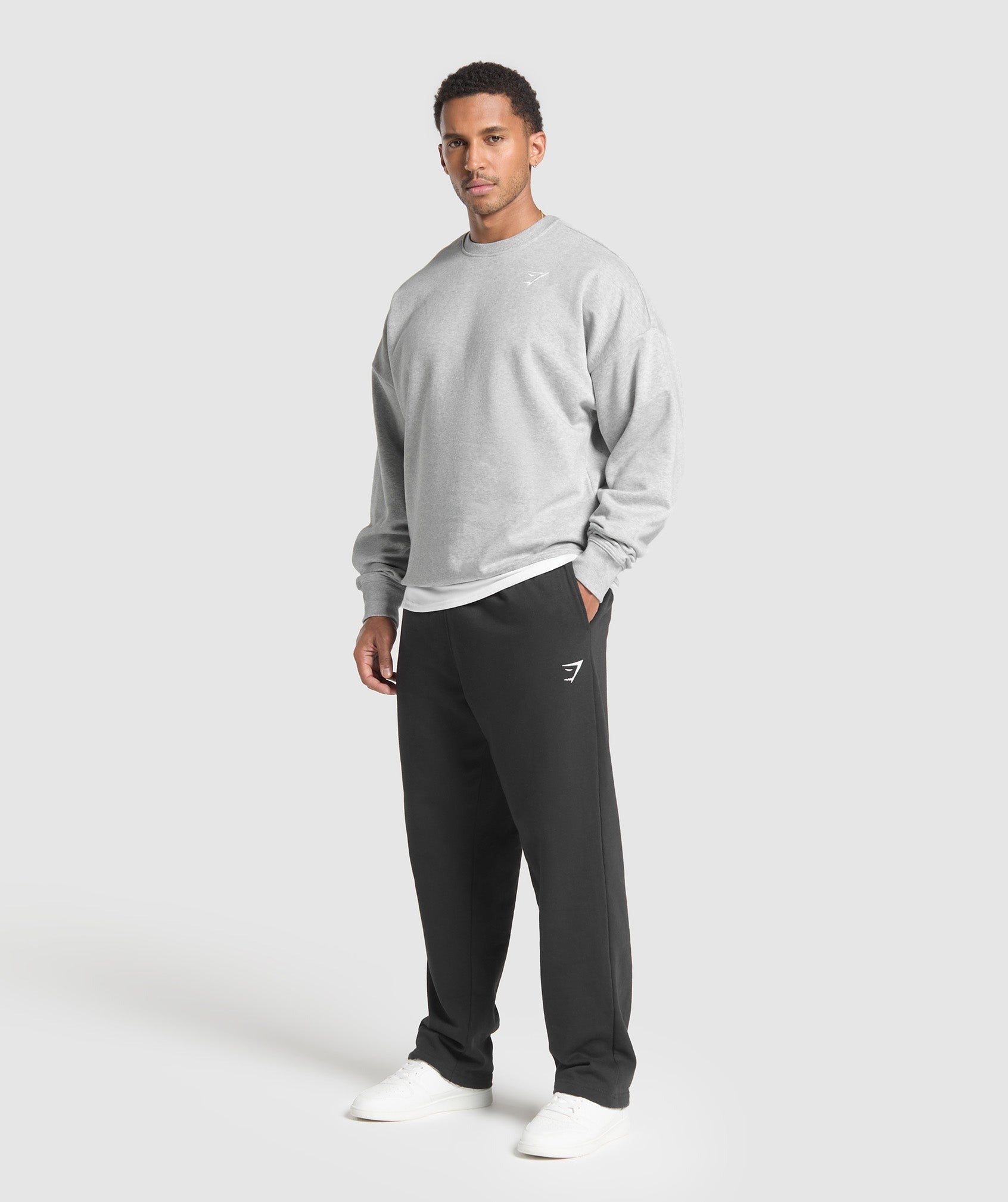 Oversized Crest Crew