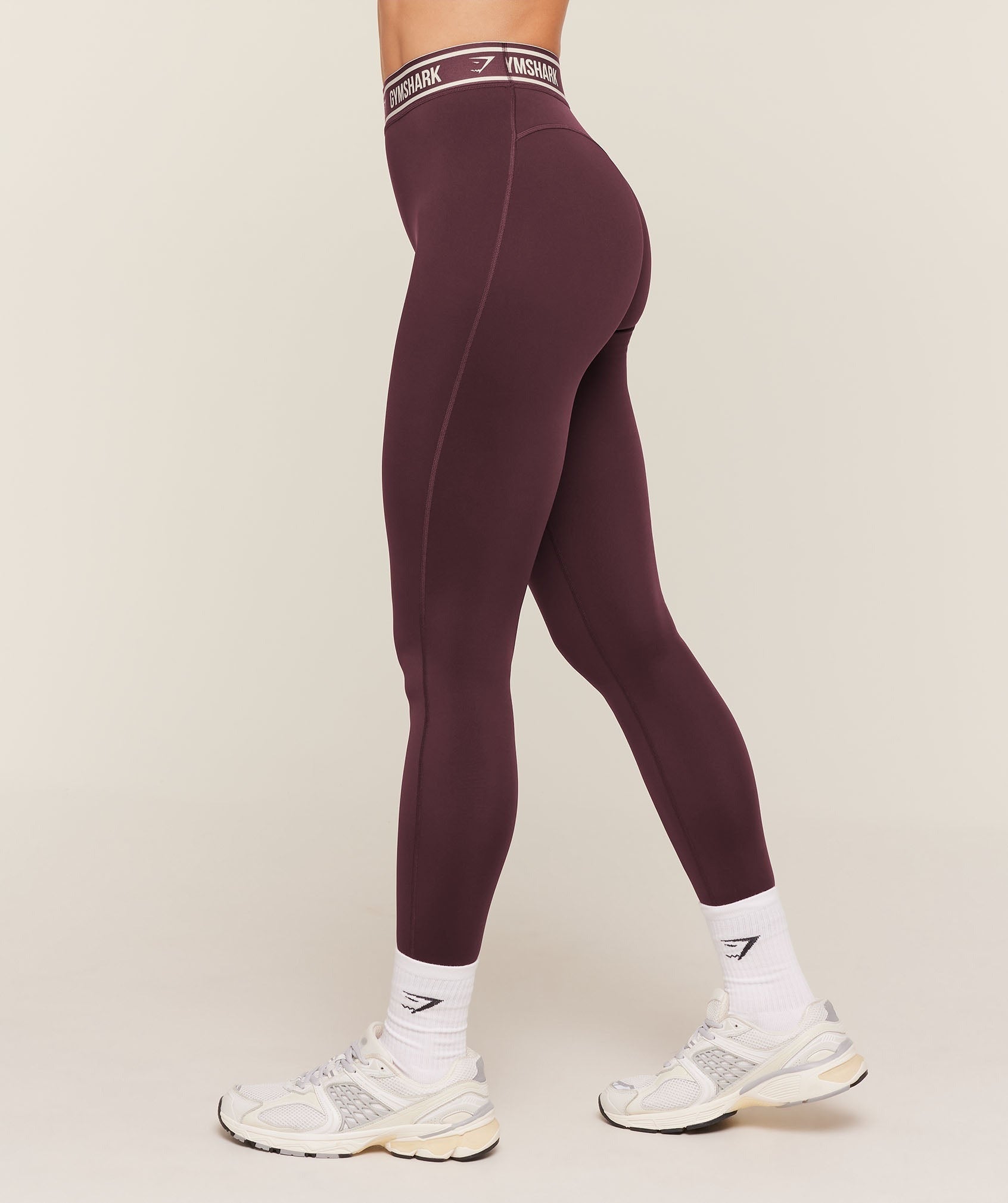Waistband Logo Leggings
