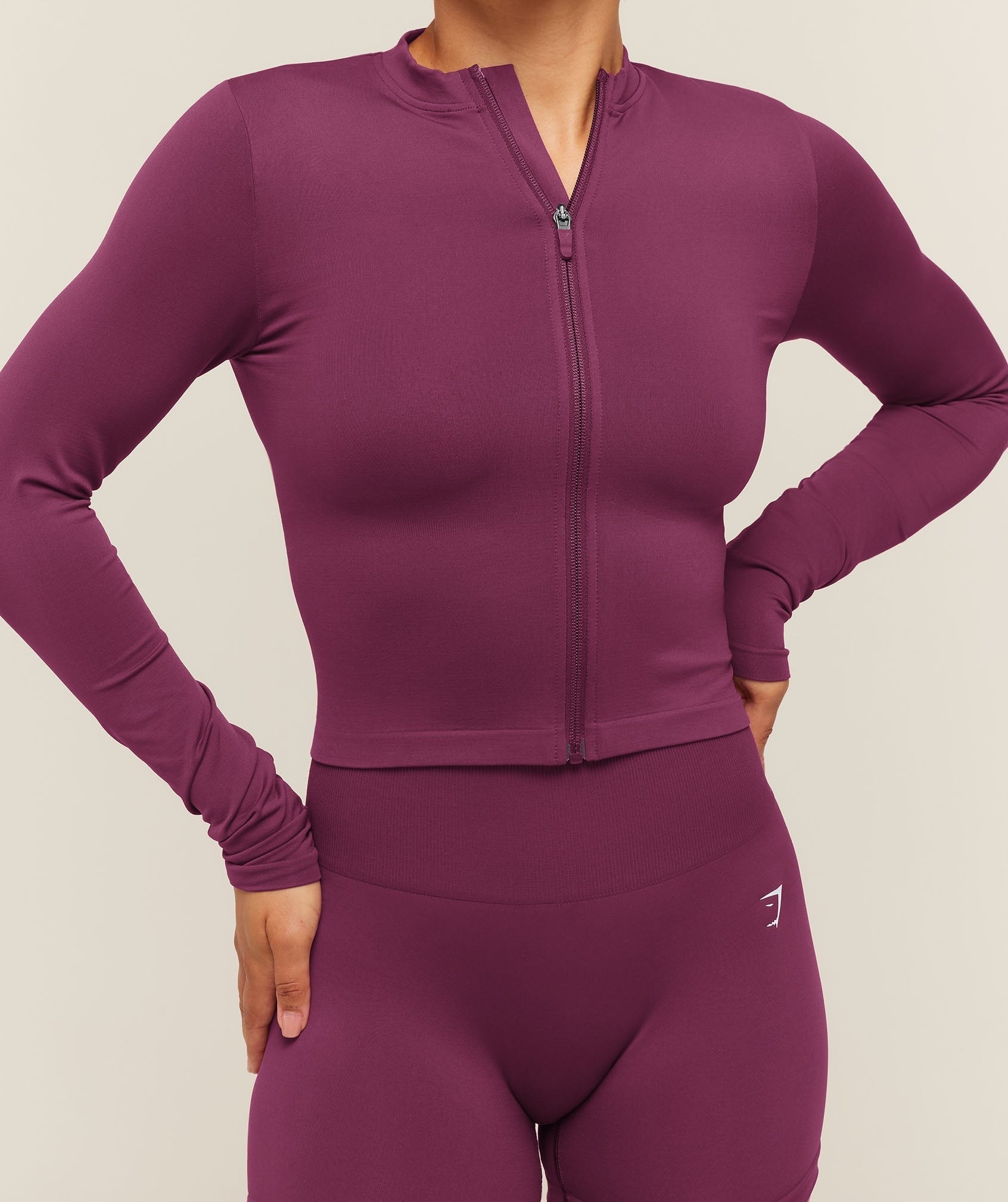 Everyday Seamless Zip Tracktop
