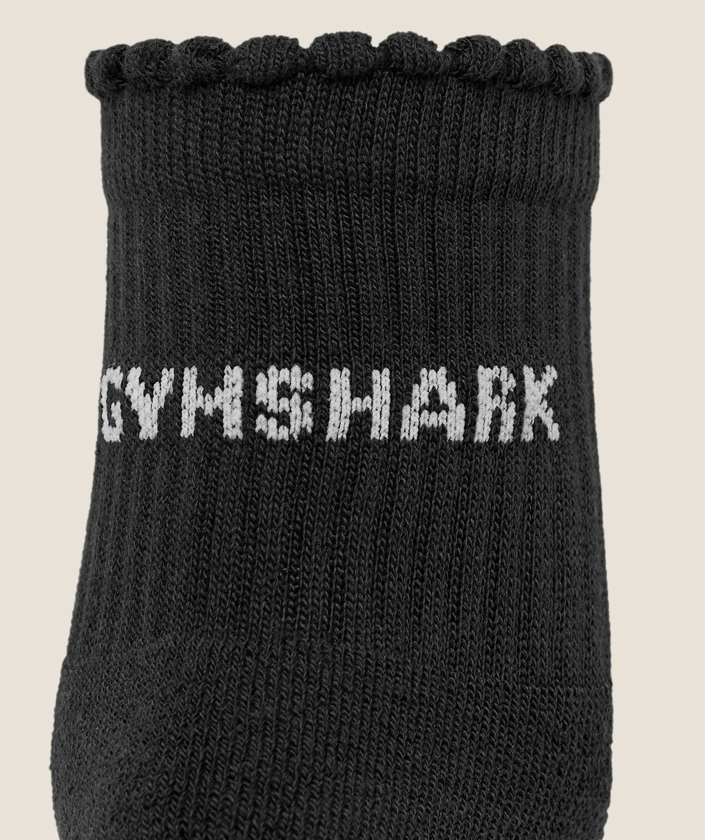 Frill Pilates Midi Sock