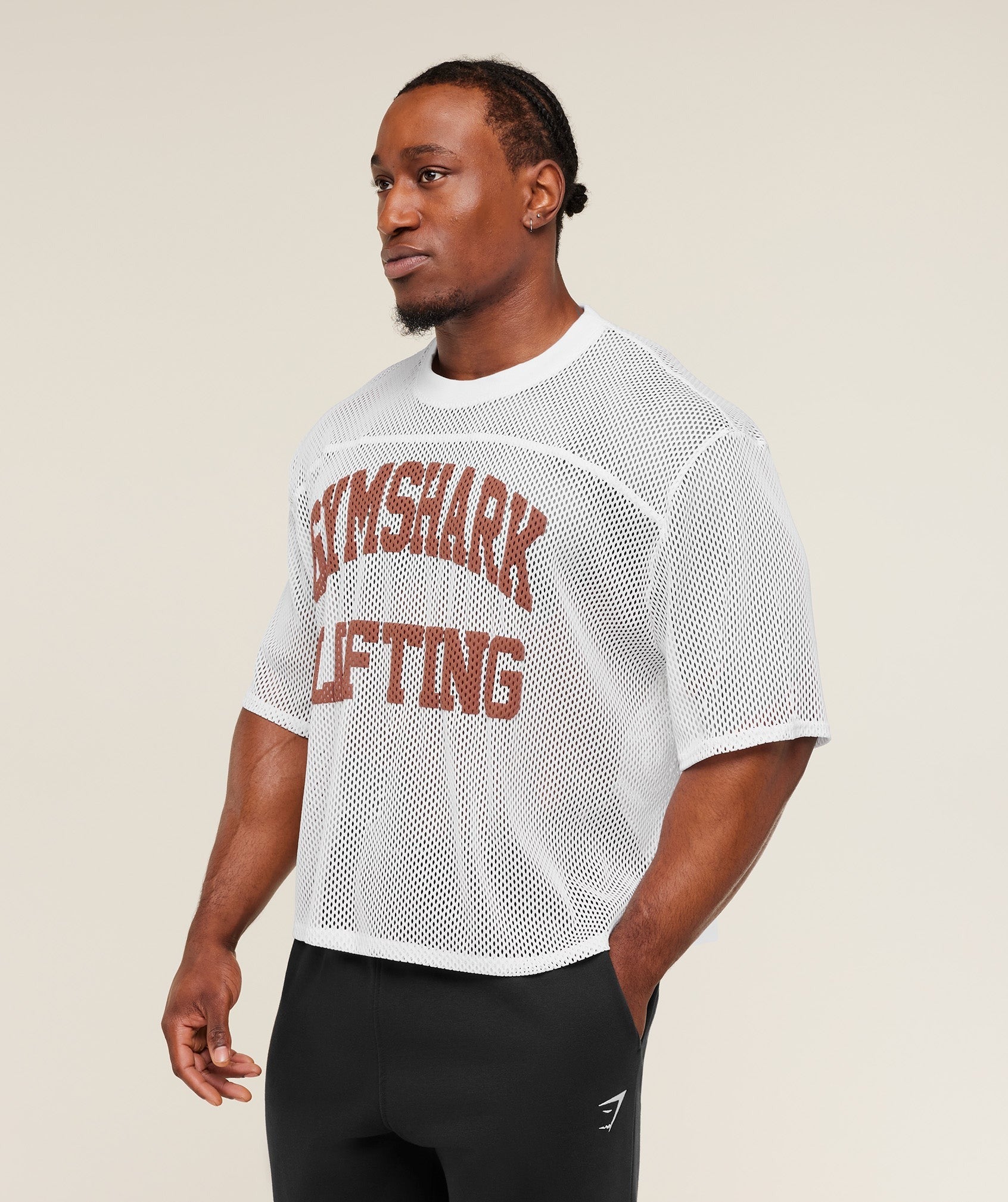 Mesh Oversized T-Shirt