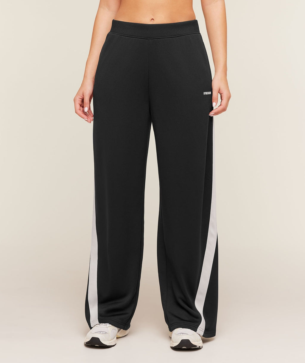 Lightweight Tricot Wide Leg Pants